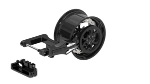 Phụ tùng xe máy-INCA Bộ phụ kiện độ xe máy tùy chỉnh KIT Vrod/night Vrod/muscle Tay đòn đơn 360mm - Product Image 2