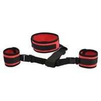 SM Backhand Bondage Sex Items Stuffed Leather Straps Handcuffed Toy Couple Alternative Bundles Wrist Cuffs Sex Restraint Set%
