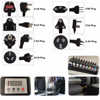Imprimante professionnelle technique nouvelle génération automatique A2 UV à encre DTF pour étiquettes 3D, autocollants, t-shirts, badges textiles UV, solution d'impression