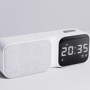 Xách tay không dây màu xanh răng trắng Loa tiếng ồn với đồng hồ báo thức tiết kiệm năng lượng và tiêu thụ điện năng thấp Loa nhà - Product Image 3