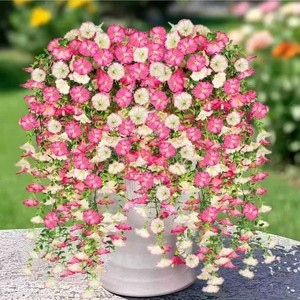 Artificial Flowers Morning Glory <b>Vines</b> 76cm Silk Hanging Plant For Home Wedding Decor - Product Image 2