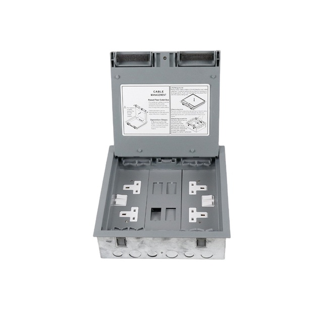 Underfloor Bottom Boxes Socket Outlet Outdoor Concrete Floor Box