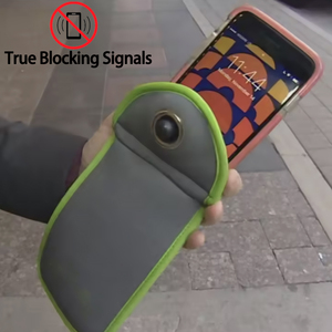 Étui de téléphone portable en néoprène anti-vol avec blocage du signal RFID, pochettes magnétiques de sécurité pour téléphone portable pour les écoles - Product Image 1