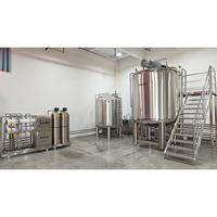 Cuve de lavage liquide agitée 6000L en SUS316L – Équipement de mélange pour produits chimiques