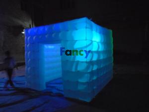 Ce Inflatable Led 360 gian hàng ảnh bao vây, Inflatable Cube gian hàng ảnh, Inflatable Led 360 gian hàng ảnh để bán - Product Image 6