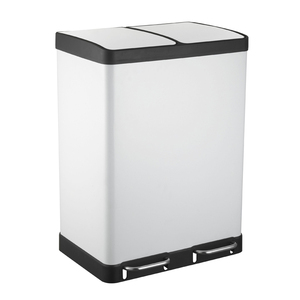 Trash Bin Dust Bin Indoor Trash Can Swing Lid Garbage Waste Bin Wholesale Stainless Steel