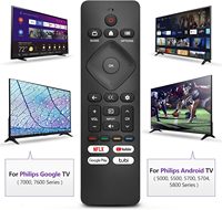 Télécommande intelligente pour Smart TV, télécommande universelle intelligente, utilisée pour Android TV