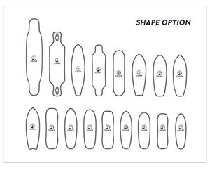 ขายส่งแผ่นไม้อัดเมเปิลแคนาดาสําหรับศูนย์สเก็ตบอร์ด Longboard ปรับแต่งล้อสเก็ตบอร์ด Longboard สเก็ตบอร์ด - Product Image 6