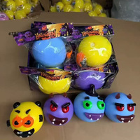 Ensemble de balles sensorielles Halloween Monstres : Vampire, Sorcière et Diable – Jouets anti-stress pour enfants, idéaux pour les fêtes