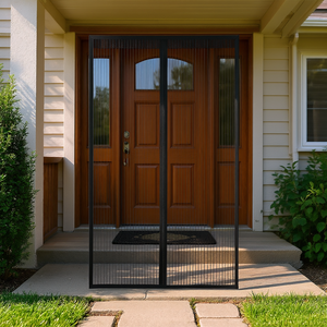 Moustiquaire magnétique Myrva en nylon, installation facile, design minimaliste, accessoire pour porte et fenêtre. - Product Image 2