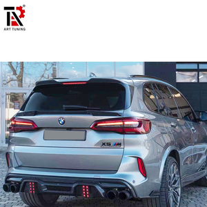 Aileron arrière en fibre de carbone sèche F95 X5M pour pare-chocs de voiture BMW 2019-2025 – Fibre de carbone forgée - Product Image 4