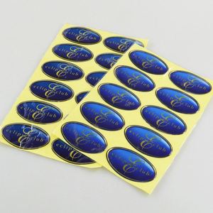 Impression d'étiquettes 3D personnalisées en résine époxy - Étiquettes en dôme résistantes à l'eau et à l'adhérence permanente pour ustensiles de cuisine et articles de boisson - Product Image 6