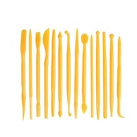 Outils de sculpture en argile ultra-légers de 14 pièces gaufrage sculpture à la main bricolage ensemble d'outils en argile molle pour fournitures d'art