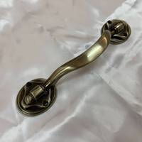 Poignée en métal H040 de style européen en alliage de zinc, designs personnalisables pour accessoires funéraires
