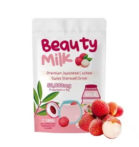 Lait de Beauté TK Promotion Exceptionnelle Prêt à Expédier Lait de Beauté Premium au Melon et à la Fraise Japonais Boisson au Collagène pour une Peau Éclatante à l'Exportation - Product Image 4