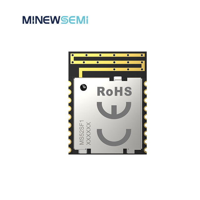 Cheap bluetooth modules BLE with FCC CE ROHS REACH SRRC Telink TLSR8208 soc-MS52SF1 bluetooth5.0 UART comment IoT module