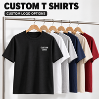 T-shirt Homme Personnalisé 100% Coton 300 GSM Épais Coupe Boxy Épaules Tombantes Col Rond Court Oversize Streetwear