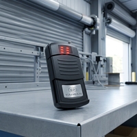Télécommande RF multifonction à affichage numérique multi-fréquence avec antenne pour moteurs tubulaires de porte de garage et de volet roulant