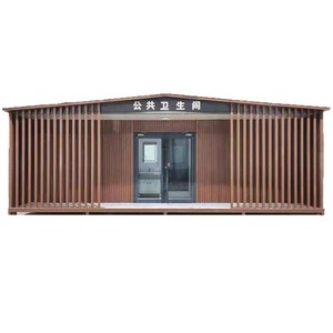 Baño Portátil Público con Panel Sándwich, Diseño Moderno y Ecológico para Parques y Obras de Construcción - Product Image 3