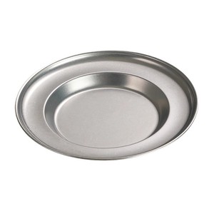 Stainless Steel Shallow Plate Round Dish For Pasta Barbecue Serving Tray 4T Solid Color - Product Image 4