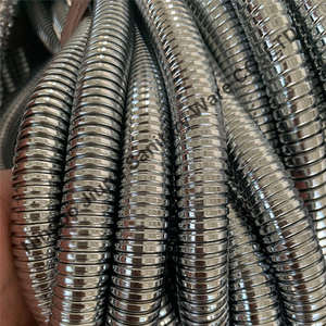 JiuRui SHA-0076 Copertura per Tubo Flessibile Doccia in Acciaio Inox 201 <span class=keywords><strong>Cromato</strong></span> da 15mm per Uso in Bagno - Product Image 3