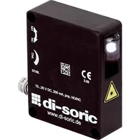 Capteur laser rétroréfléchissant cubique O-50 LLRV51M500P3K-TSSL, connecteur M8, capteur rétroréfléchissant 3 broches