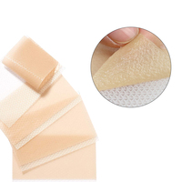 Vente en gros de feuilles de cicatrices personnalisées en Silicone de haute qualité, élimination des cicatrices de chéloïde, traitement des cicatrices d'acné, chair transparente rose 1 pièce