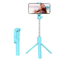 Trépied de téléphone flexible et extensible avec télécommande sans fil, support rotatif de 70 cm pour vlog mains libres et perche à selfie