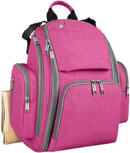Muestra gratis Bolso grande impermeable multifunción bebé pañal bolsas de cambio para papá mamá con aislamiento de bolsillos - Product Image 2
