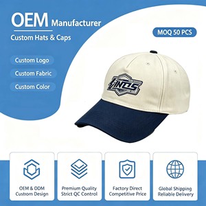 Custom a Frame Unstructured Sports Outdoor <b>Waterproof</b> Flat Brim 5 Panel Baseball <b>Hat</b> - Product Image 1