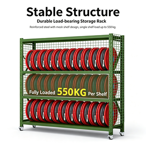 Boltless Design Tool Free Assembly Cross Braced Reinforced Frame Wobble Free Heavy Duty Shelving Rack With Casters Pro <b>Kit</b> - Product Image 4