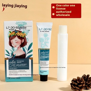 ครีมย้อม<span class=keywords><strong>ผม</strong></span>ออร์แกนิค Dr. Jiaying Hair Therapy ปราศจากแอมโมเนีย ปราศจากสารฟอกขาว ติดทนนาน 6-8 สัปดาห์ <span class=keywords><strong>สี</strong></span>น้ำเงิน ดำ ขาว คุณภาพสูงสุด - Product Image 5
