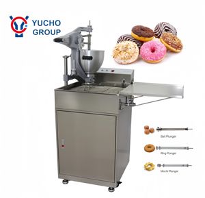 30-90MMドーナツマニュアルT103縦型モチドーナツマシンメカニカル9Lホッパードーナツメーカー多機能フライヤー - Product Image 1