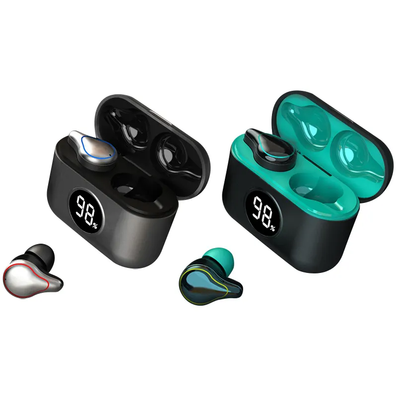 Waterproof Audifono Wireless Touch Headset Bluetooth 5.0 Earbuds For All Type Phones Auto Connect Bluetooth Earphone