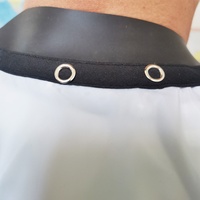 Nuevo Diseño, Capa de Barbero Impermeable de Poliéster y Goma, con Logotipo Personalizado, Capas para Barbería