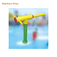 Équipement de jeux aquatiques extérieur en fibre de verre coloré WSCF-4608 pour parcs aquatiques commerciaux - Vente en gros