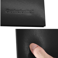 Protège-diplôme personnalisé en cuir rigide PVC + cuir 8,5x11, porte-certificat de diplôme, porte-certificat de remise de diplôme, V-ding VD-191