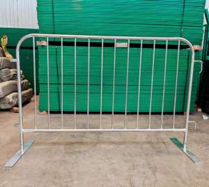 Barriere Temporanee per Controllo Folla Pedonale, Recinzioni Zincate per Concerti ed Eventi - Product Image 5