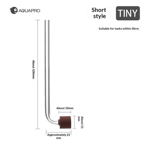 Difuser CO2 Akrilik Transparan Bentuk U Untuk Akuarium Tanaman Mudah Digunakan Aksesoris Akuarium <span class=keywords><strong>Aquapro</strong></span> - Product Image 6
