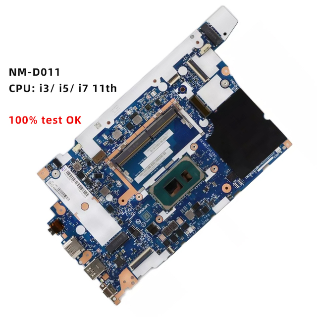 GE4B0 GE5B0 NM-D011 for ThinkPad E14 E15 Gen 2 Laptop Motherboard With I3 I5 I7 CPU FRU:5B21C71927 5B21C71928 5B21C71871