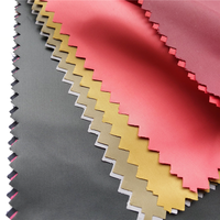 Tissu en polyester taffetas imperméable 300T entièrement mat NS pour veste en duvet