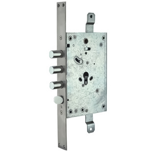 Set di blocco <span class=keywords><strong>a</strong></span> leva per maniglia della <span class=keywords><strong>porta</strong></span> in alluminio di sicurezza serratura <span class=keywords><strong>a</strong></span> mortasa completa <span class=keywords><strong>a</strong></span> 3 punti con <span class=keywords><strong>molla</strong></span> per serrature da infilare - Product Image 4