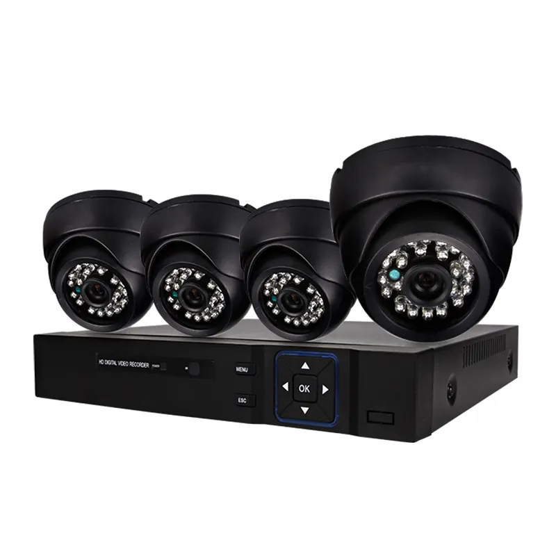 2MP 1080 Nachtsicht überwachungs kamera 4Ch AHD Kit CCTV-Überwachungs kamerasystem