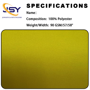 Tissu Sergé Extensible 100% Polyester 50D/75D DTY 90 GSM, 160 Couleurs en Stock, Léger, Livraison en 1 à 7 Jours pour Doublure de Veste - Product Image 2