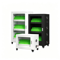Armoire de recharge pour téléphones portables, armoire de recharge pour iPad et tablettes pour salles de classe, casier de rangement pour téléphones portables pour salles de réunion
