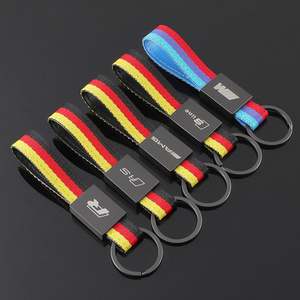 Llaveros para Coche, Anillo para Llaves Tricolor, Estándar Empresarial, Audi Sline RS, Volkswagen R, Mercedes-Benz, para Llaveros de Coche de Ajuste Universal - Product Image 4
