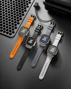 <span class=keywords><strong>Bracelet</strong></span> de montre en silicone BEEFLYPOWER pour hommes, respirant, idéal pour l'été, compatible avec les nouvelles <span class=keywords><strong>Apple</strong></span> <span class=keywords><strong>Watch</strong></span> S11, 10, 9/8/7/6/5, accessoires - Product Image 1