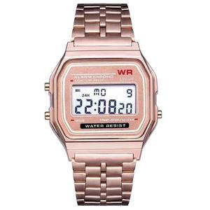 Reloj General <span class=keywords><strong>F91W</strong></span> Digital Vintage cuadrado Reloj deportivo Movimiento de alarma Relojes para hombre - Product Image 6