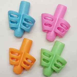 Agarraderas de Silicona para Niños, Estilo Preescolar, Soporte para Lápices, Entrenador de Escritura, Ayuda para la Caligrafía para la Escuela y la Oficina - Product Image 3