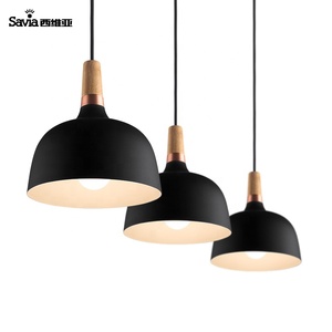 Lampadario a sospensione Savia Nordic Moderno a forma di ciotola, decorativo, E27 40W, a 3 luci. - Product Image 3